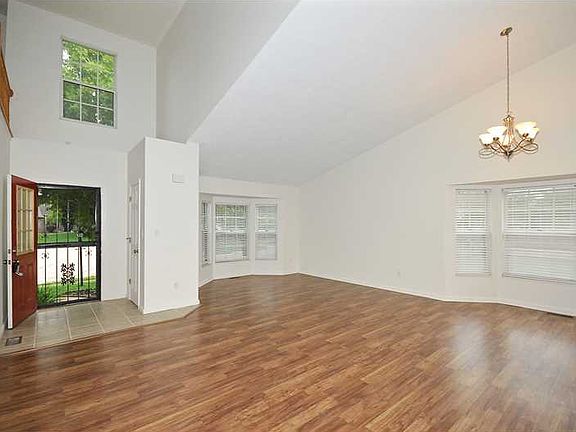 Formal entry, new flooring