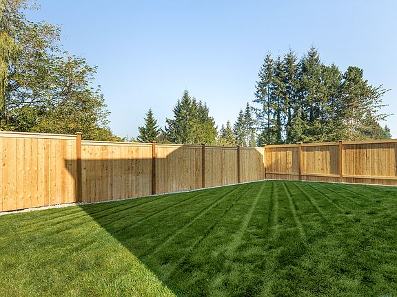 Fully landscaped front and back yard with irrigation and backyard fencing