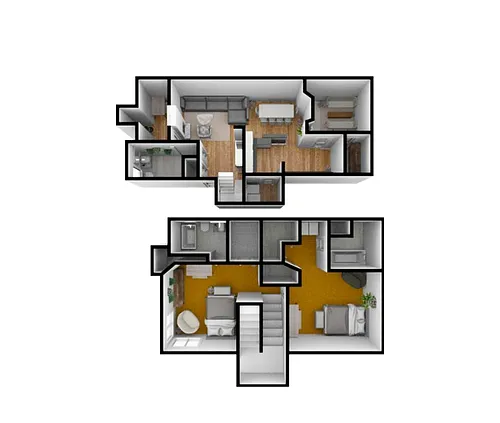 Floor plan 2X2.5 TH