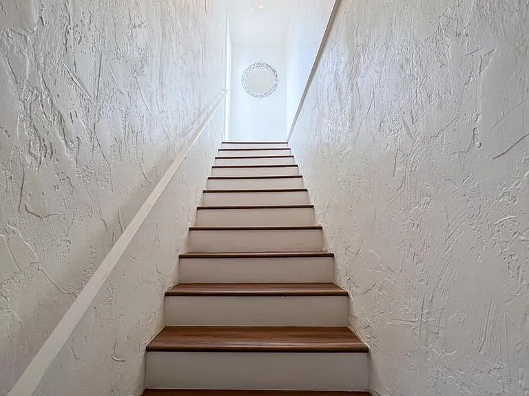 Stairs to private rooftop