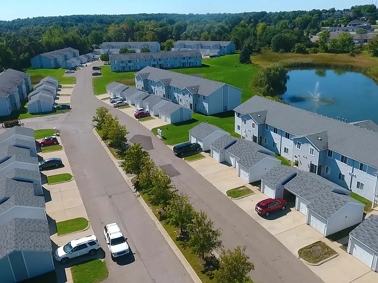 Aerial View of Community
