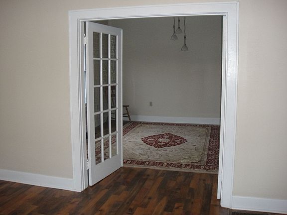 Quaint French Doors add Charm