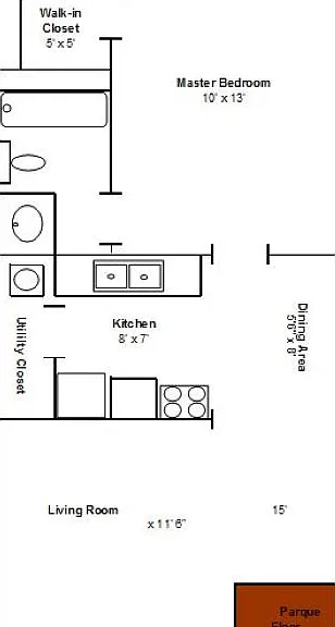 Floor Plan - 500 E A St.