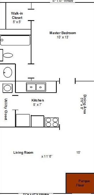 Floor Plan - 500 E A St.