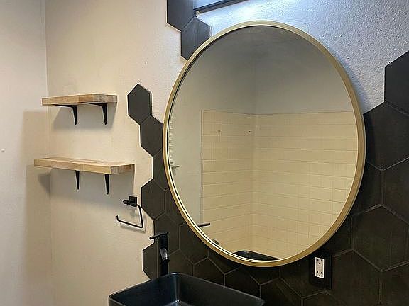 Newly renovated bathroom