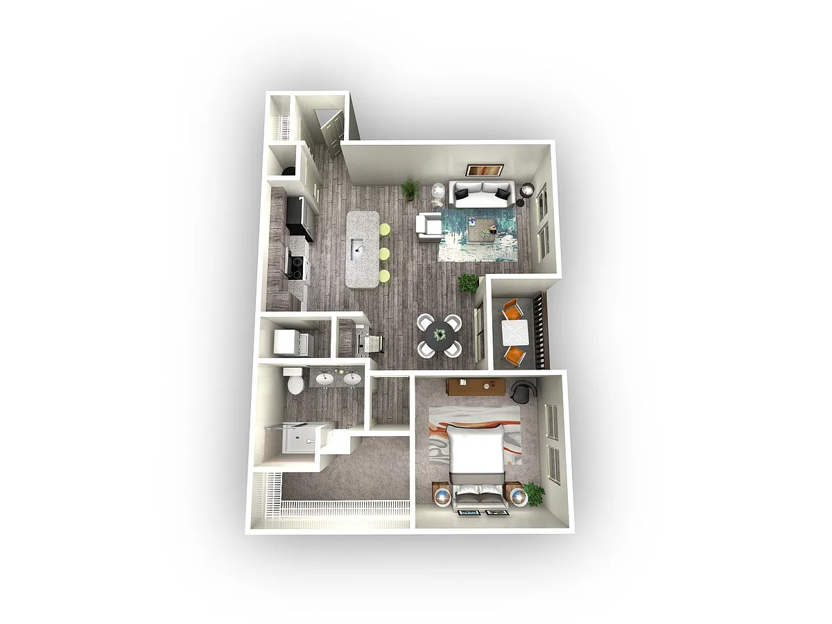 Floor plan Aurora 1.6