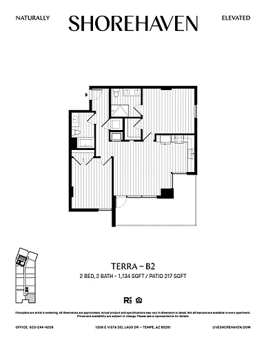 Floor plan Terra - B2