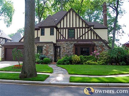 View from front of house