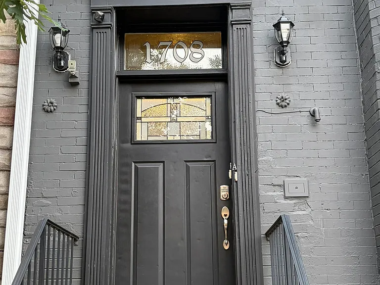 The exterior building door has a keypad for keyless entry. Keys will also be provided.