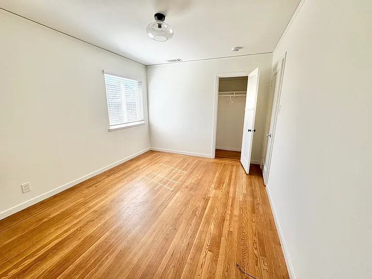 Second bedroom with closet.