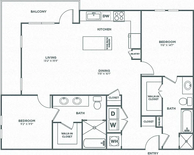 Floor plan The West End Podium