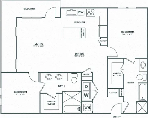 Floor plan The West End Podium