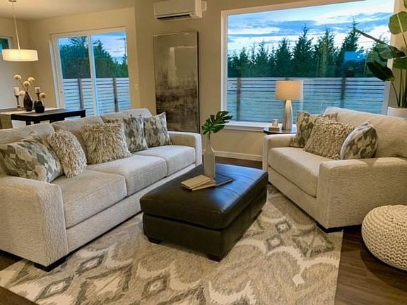 Sitting area of the main floor great room.