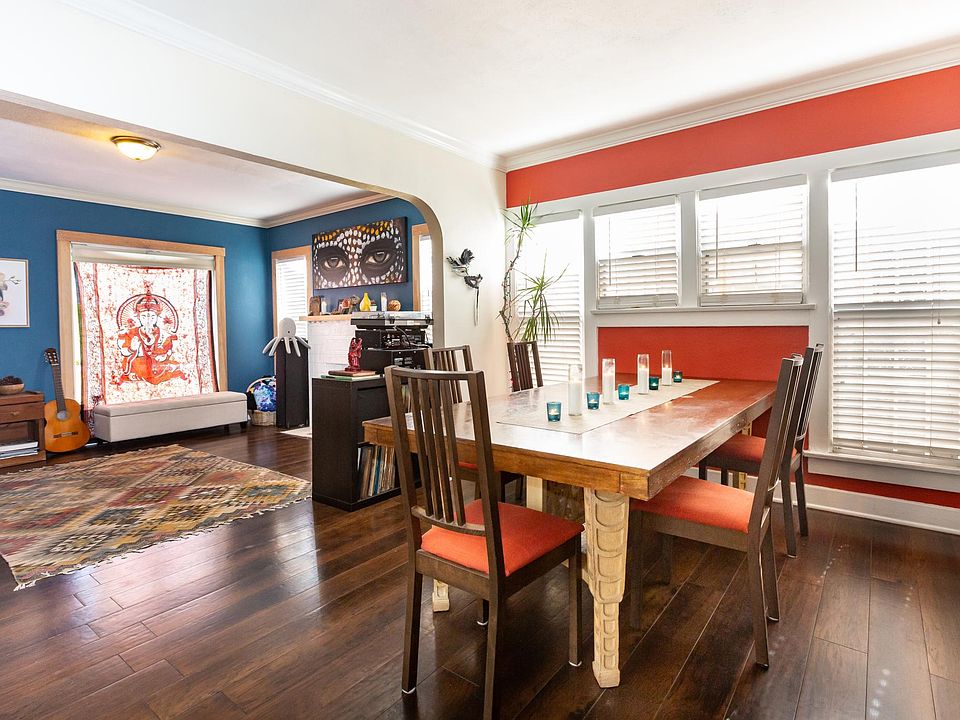 Dinning + living rooms
we have upgraded windows so most of the blinds are cellular shades