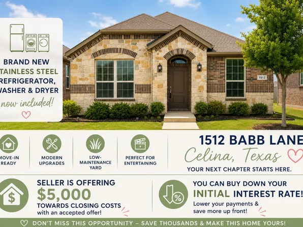 1512 Babb Ln, Celina, TX 75009