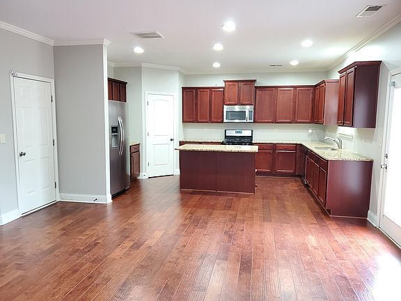Kitchen with included Fridge