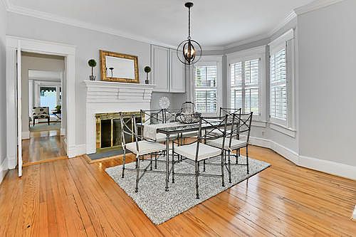 Dining Room with Fireplace