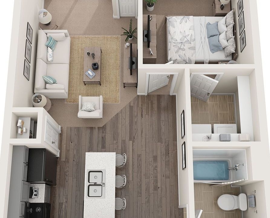 1st image of 4400 E 69th St #207