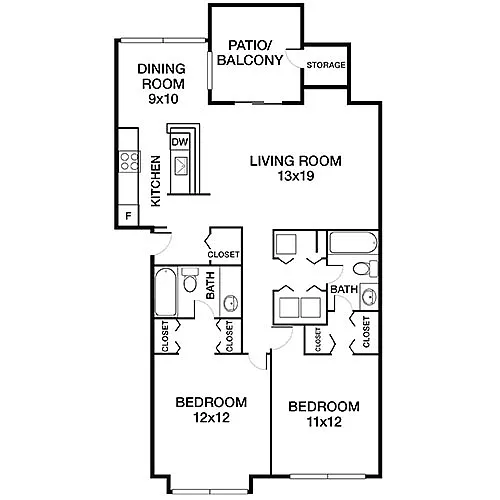 Floor plan Dogwood