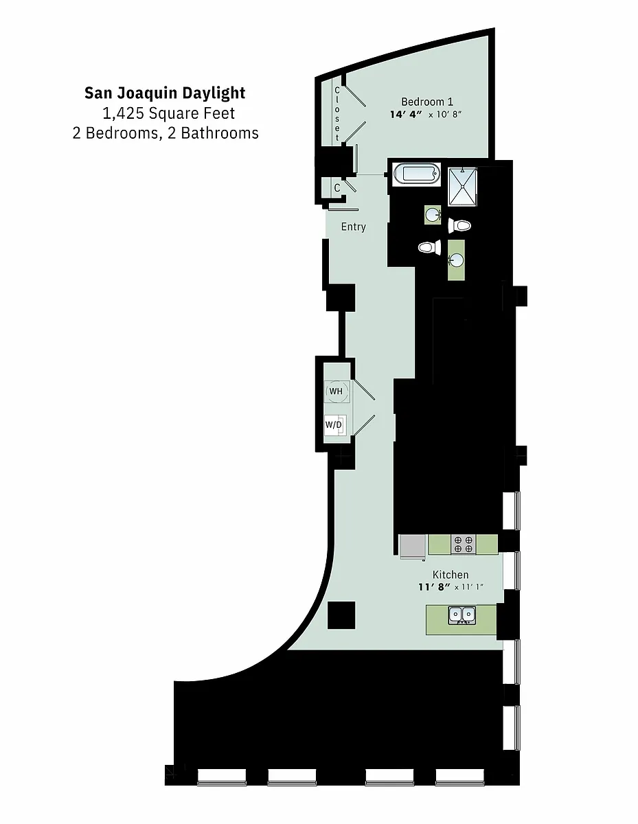 Floor plan B12CV1