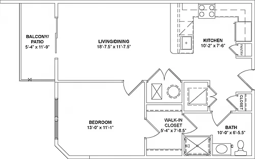 Floor plan The Ellis
