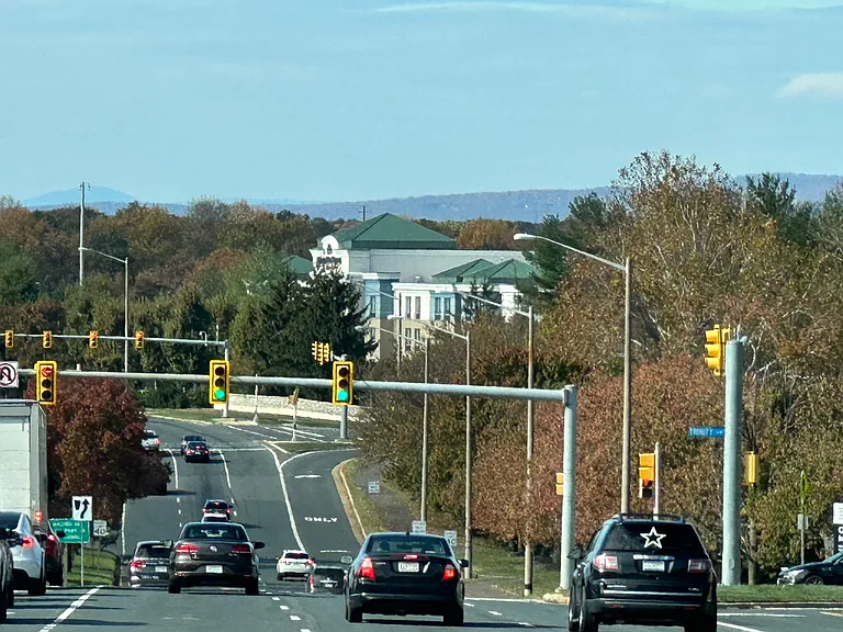 At the second trafic light to the left is the Sanderling estate where the condominium is located