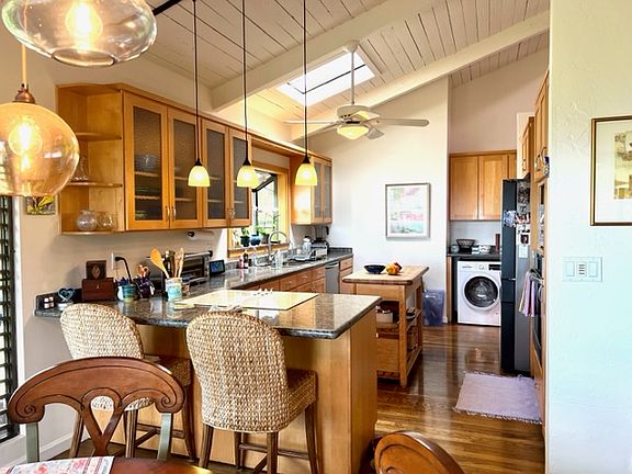 kitchen from dining area