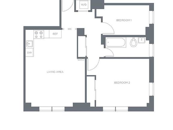2nd image of 160 E 48th St #110F