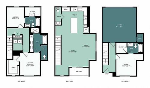 Floor plan TC - Townhome