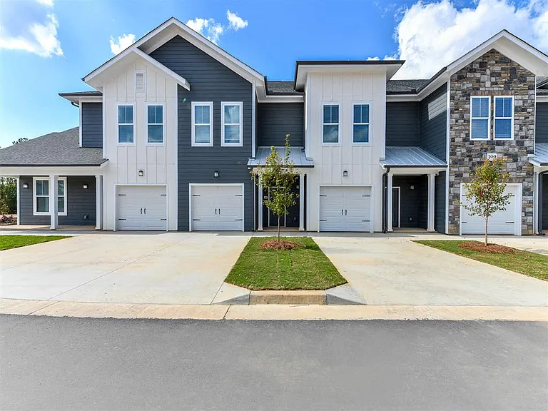 Residential building with private garages
