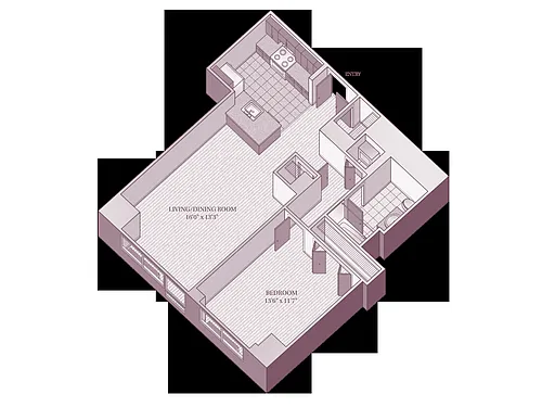Floor plan A13