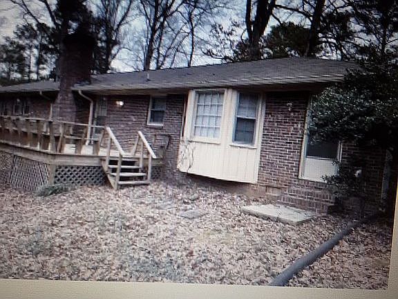Backyard Deck with seating 
