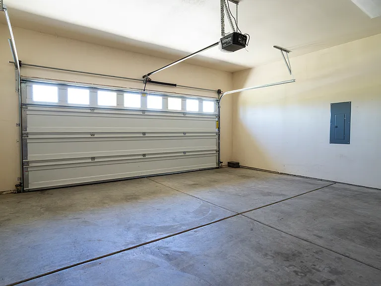 Two-car garage