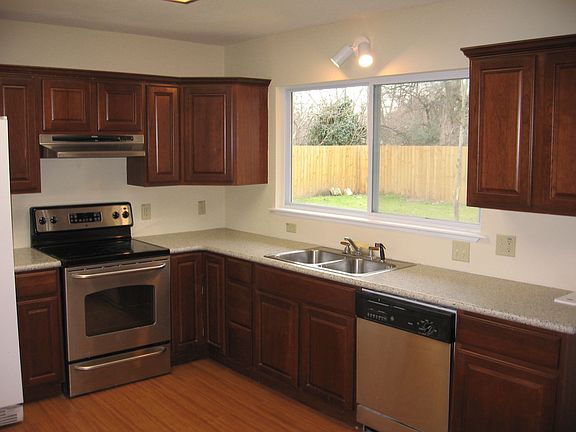 kitchen with stainless steel appliances