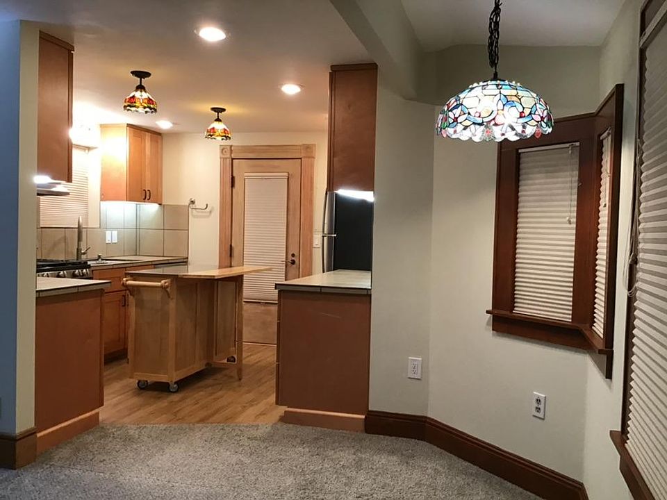 Spacious gourmet kitchen, remodeled in 2020.