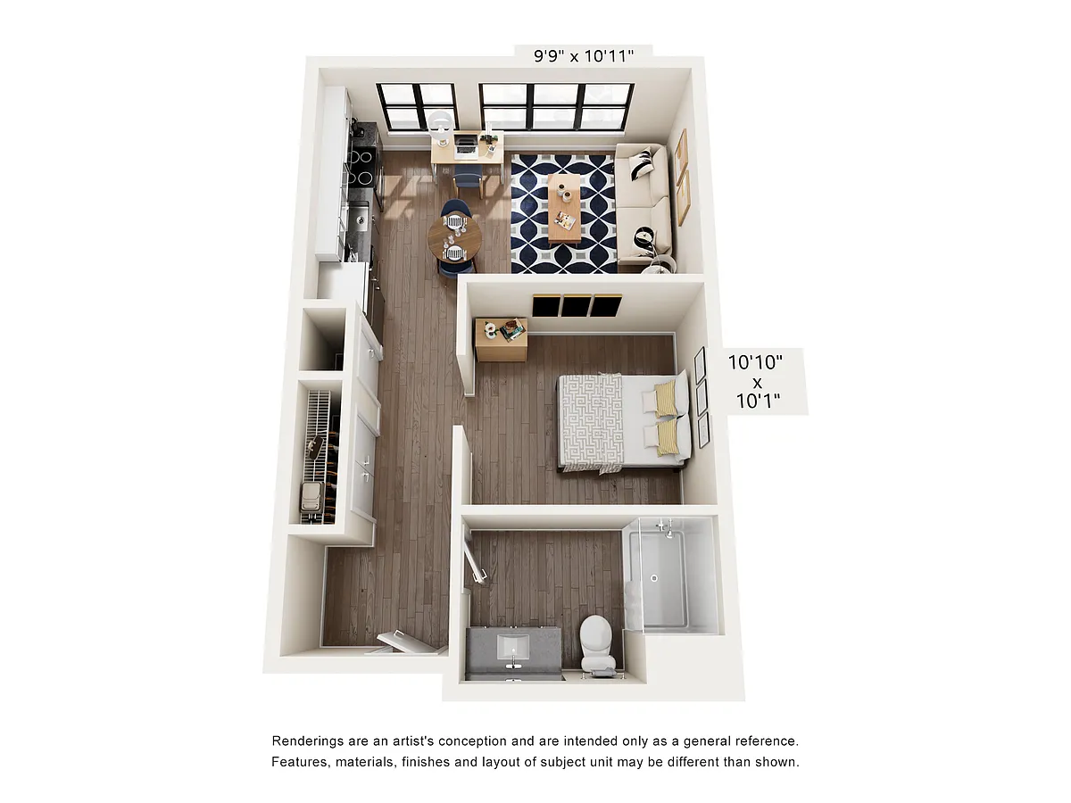 Floor plan Studio