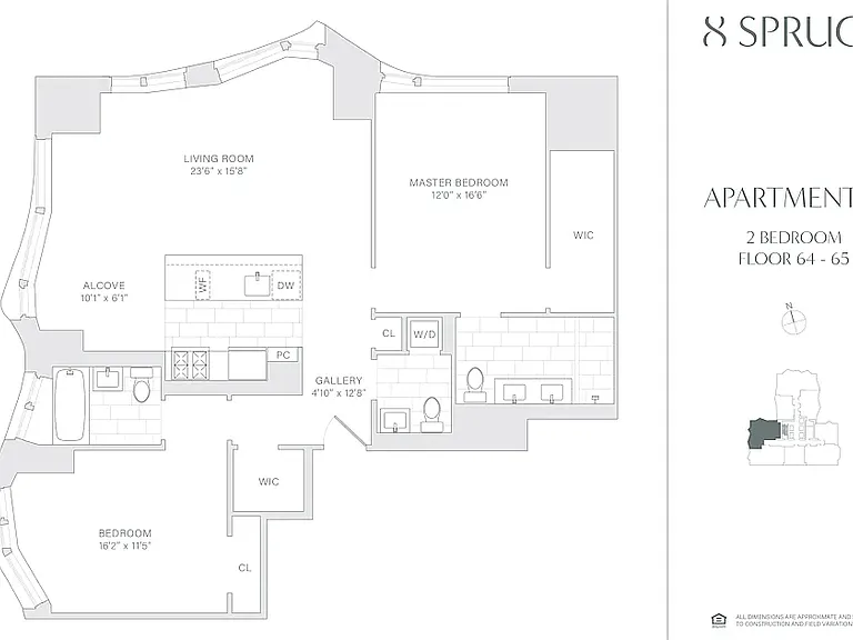 8 Spruce St #65T — Photo 21