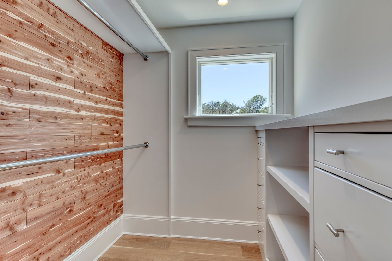  Cedar-lined closets