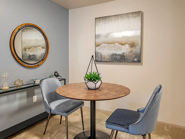 Dedicated dining space