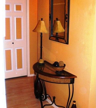 Entry into the home.