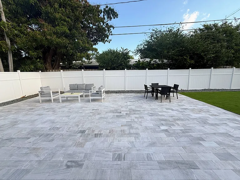 Fenced Backyard