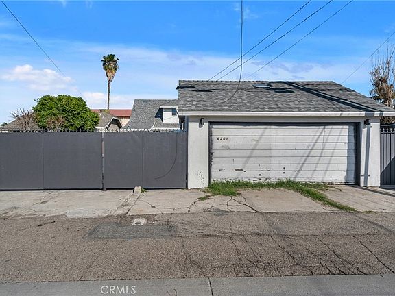 back yard entry through automated gate