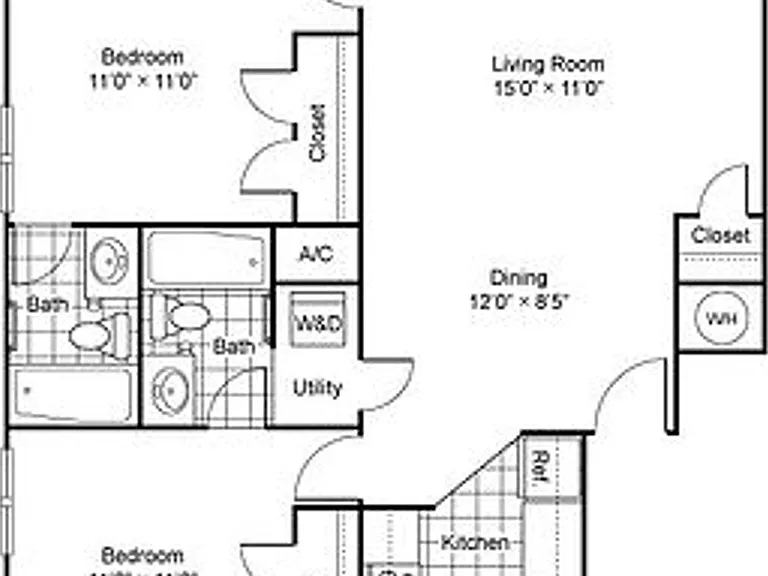 Three Villas- 2 Bedroom 2 Bathroom — Photo 19