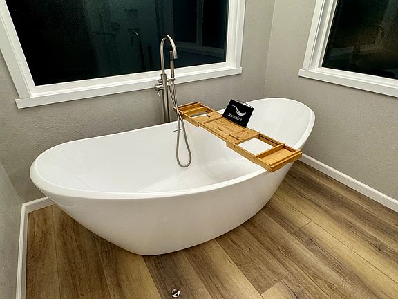 80+ Gallon & 24" deep Freestanding Bathtub.