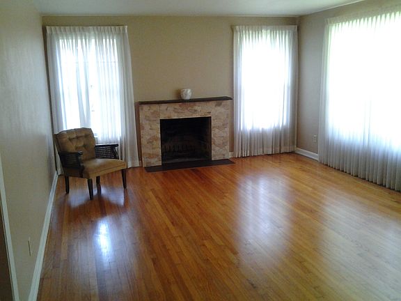 fireplace in living room
