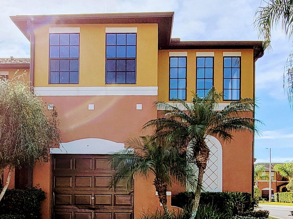 Front Elevation with One Car Garage