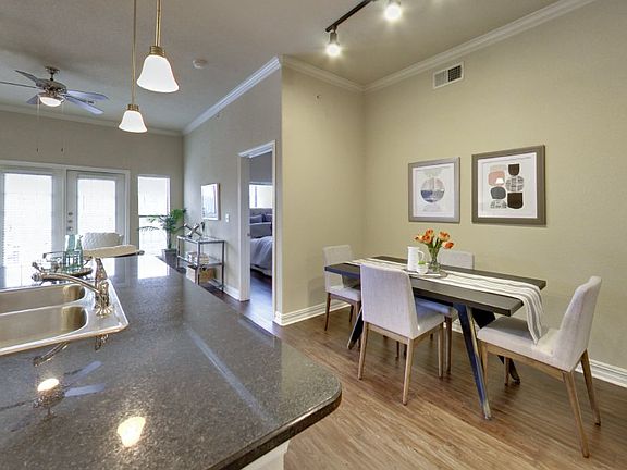 Spacious dining areas