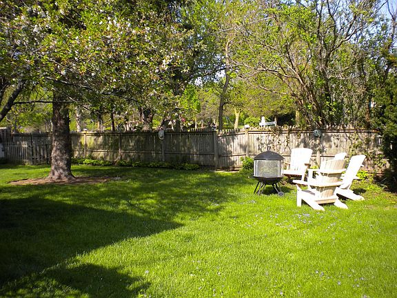 Fire pit area