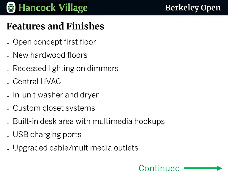 Hancock Village — Photo 235