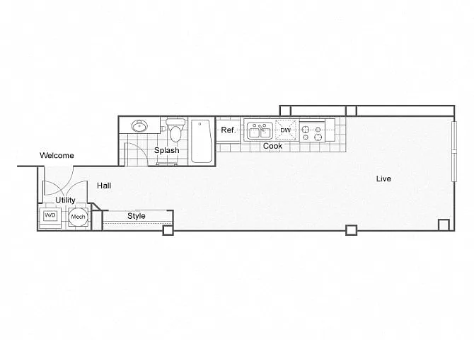 Floor plan Betsey